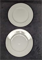2 Retired Rosenthal China Dinner Plates B