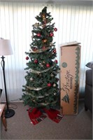 Prestige Christmas Tree. Life-Like. In Box. 7 Foot
