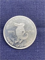 1984 Vintage Mardi Gras token