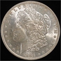 1884-O MORGAN DOLLAR CH BU