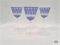 King Louis Cobalt Blue Wine glass (336)