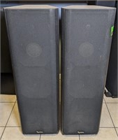 Pair Infinity Kappa 6.1 Series II Speakers. 37"H