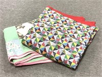 2 Quilts Gleaned Cotton & Cheater Quilt