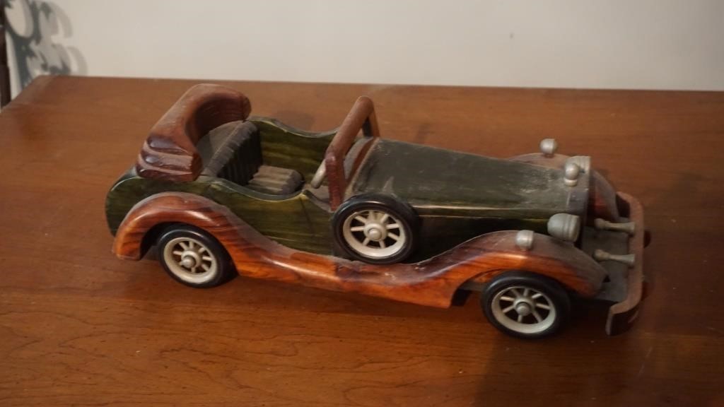 Wooden Decorative Car