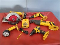 Dewalt 18V Power Tools With Charger
