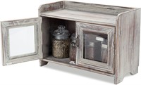 NEW $68 Wood Countertop Storage Cabinet