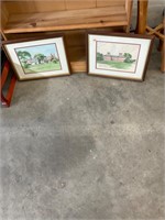 2 Framed Westmoreland Prints