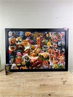 Framed muppets poster B