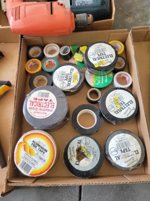 Lot of Tape, Electrical & Other
