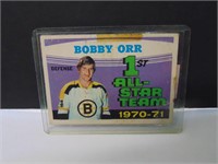 1972 Bobby Orr All Star Hockey Card