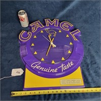 Camel advertising Clock
