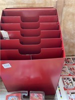 RED FILE HOLDER