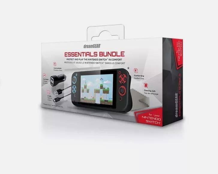 DreamGEAR Essentials Bundle for Nintendo Switch
