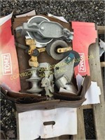 BOX OF UTILITY LINE PULLEYS