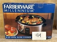 Farberware Millennium 6QT Oval Slow Cooker *NEW*