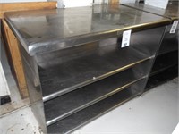 Stainless Steel Counter with 3 shelves