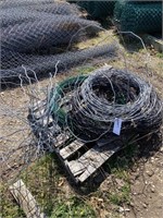 rolls of fencing wire