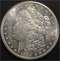 1889-S MORGAN DOLLAR AU/BU