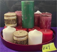 E - LARGE LOT OF CANDLES (L67)