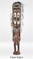 Papua New Guinea Sepik River Wood Carved Sculpture