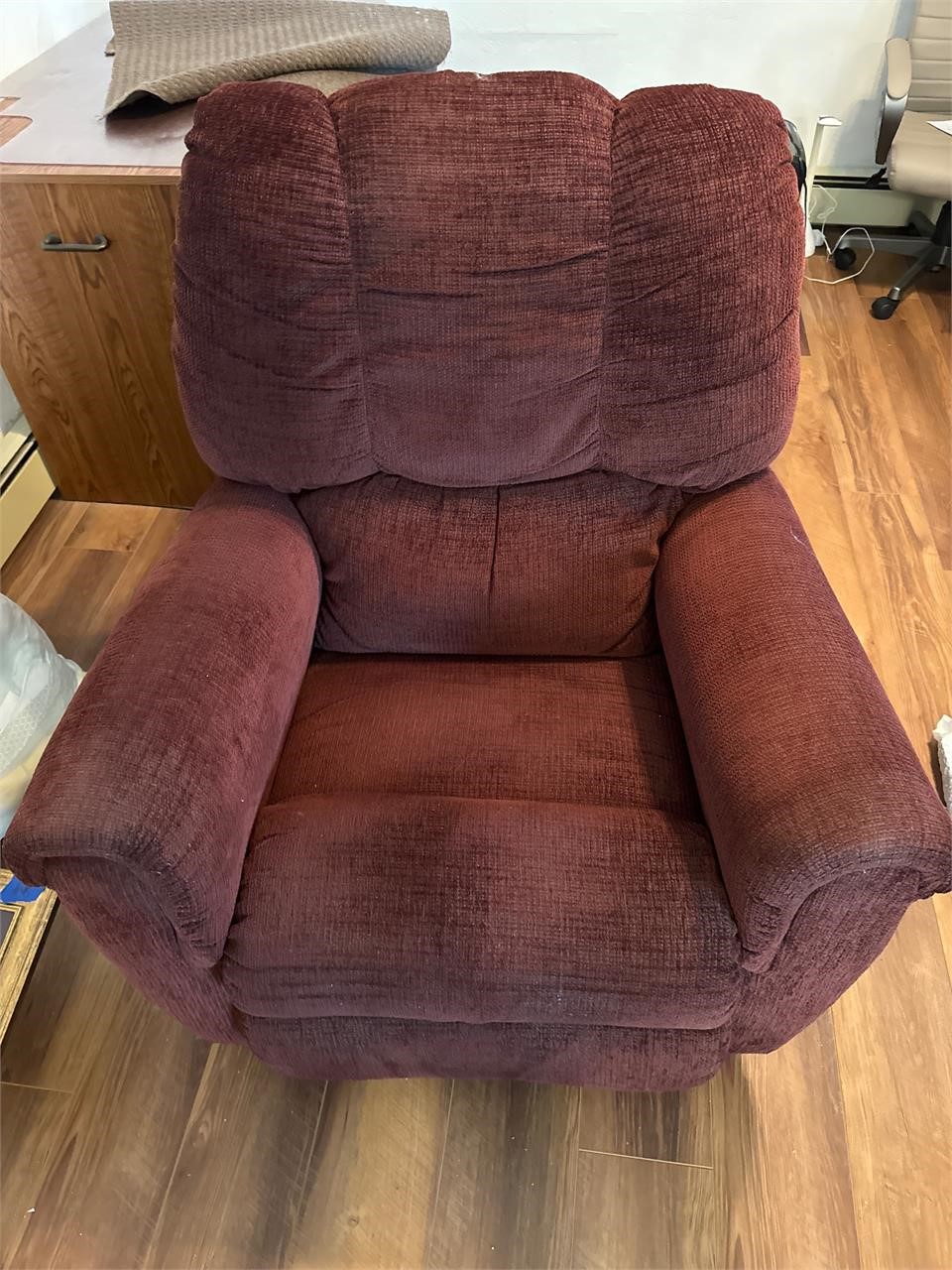 Maroon Recliner