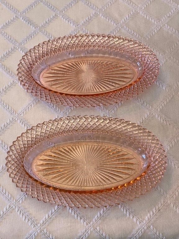 Miss America Pink Depression Glass Bowls