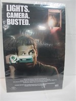 "Lights. Camera. Busted" Anti-Piracy Ad 1sh Poster