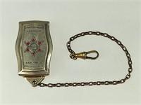 1934 VINTAGE DICK TRACY DETECTIVE AGENCY WATCH FOB