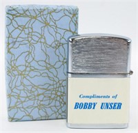 Vintage Bobby Unser  "F*** It!" Racing Lighter