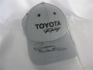 Autographed Toyota Racing Hat