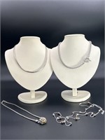 Costume Jewelry Necklaces, includes Liz Claiborne