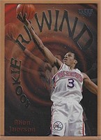 1997-98 Fleer Rookie Rewind #5 Allen Iverson RC
