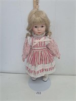 Doll with Stand 17 inches Tall