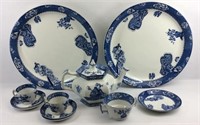 Wood & Sons Tsing Flow Blue Dishes