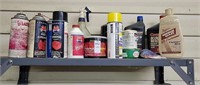 Shelf of Automotive Supplies