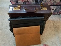 Lot of briefcase, computer bag and portfolio