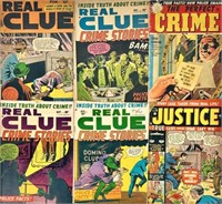 6 Golen Age Crime Comics