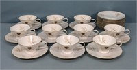 (10) Rosenthal Teacups + (22) Saucers