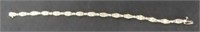 14K Yellow Gold 7.5" L Tennis Bracelet, Aprox.
