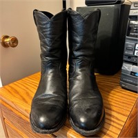Dan Post Men’s Sz 10 1/2 D Black Boots