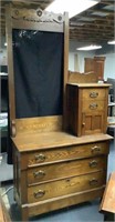 Antique Dresser with Mirror by Pentwater