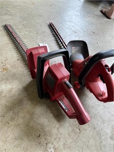 2 Electric Hedge Trimmers