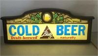 *LPO* 1974 Blatz Beer cold beer sign 41x16