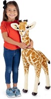 Melissa & Doug Lifelike Plush Standing Baby Giraff