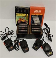 Lot Asst Atari 2600 Video Games & Accessories
