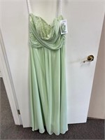Bridesmaid Dress - Mint. SIZE 14