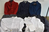 Assortment of Long Sleeve Shirts Size L