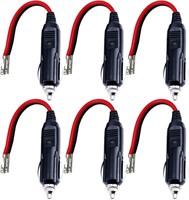 NEW $81 6PK 12V Replacement Cig Lighter Plugs