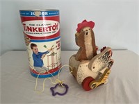 Vintage Fisher Price- cackling hen and