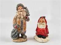 Lot of 2 Holiday Figurines